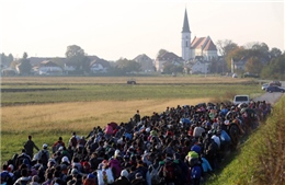 Khủng hoảng di cư đè nặng kinh tế châu Âu 